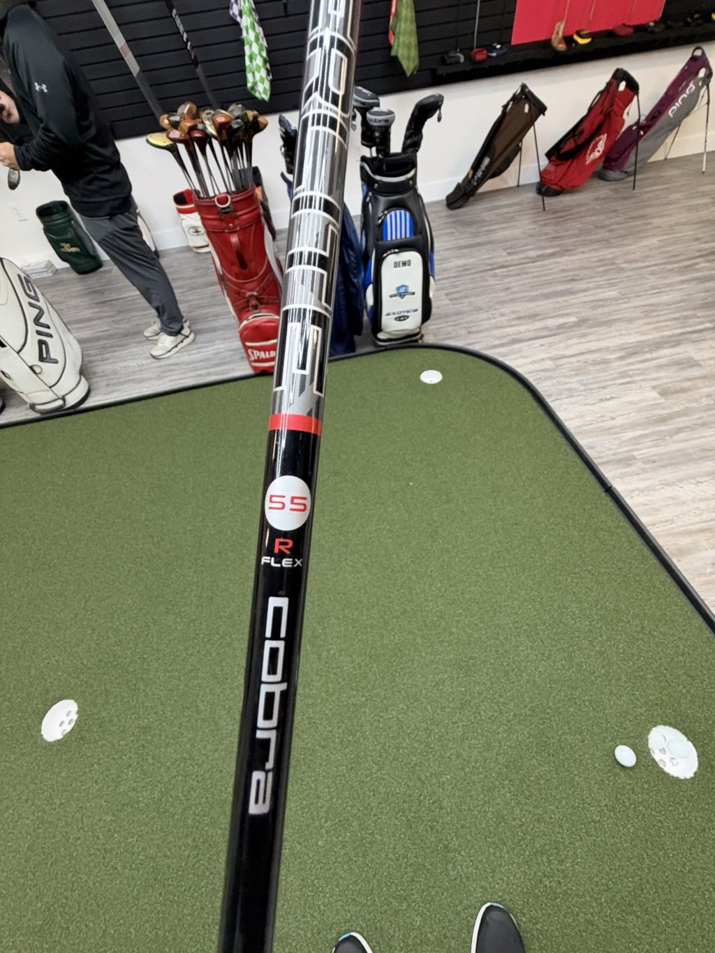 Cobra F-Max Super lite 9 Iron regular Flex Graphite Shaft 