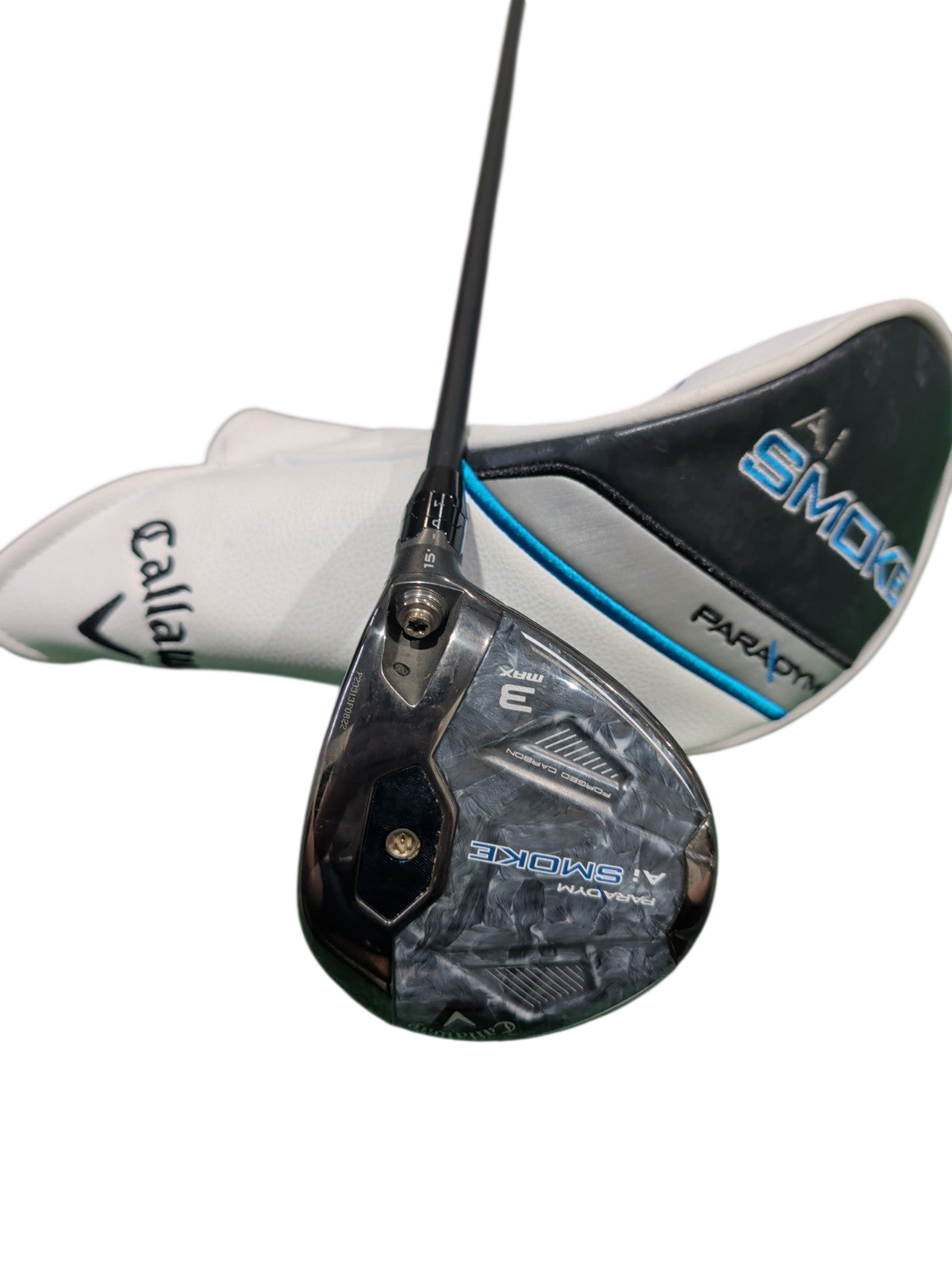 Callaway Ai Smoke Max 3 Wood 15°.  65g Stiff Flex Right Handed