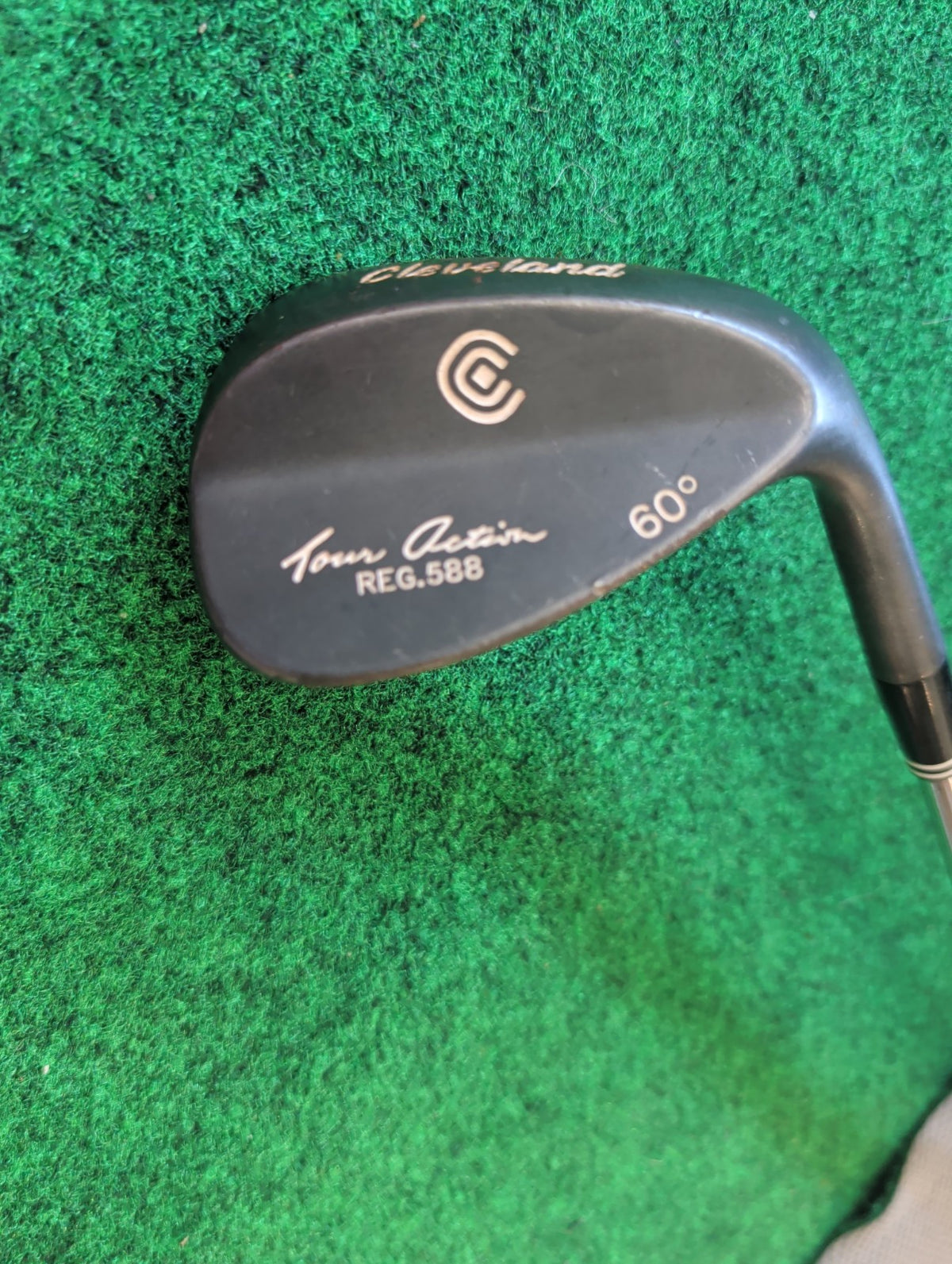Cleveland Tour Action REG. 588 Gun Metal Lob Wedge 60°, Wedge-flex Steel, MRH
