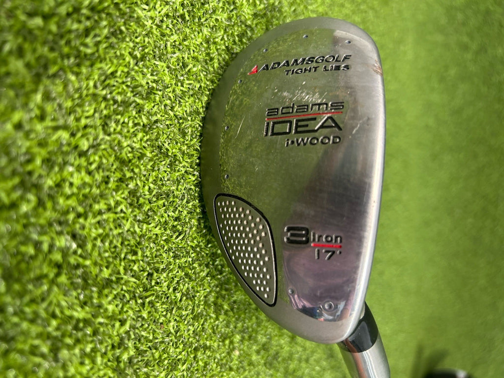 Adams IDEA iWood 3 Iron Hybrid 17 Degree Steel Shaft Lite Regular Flex