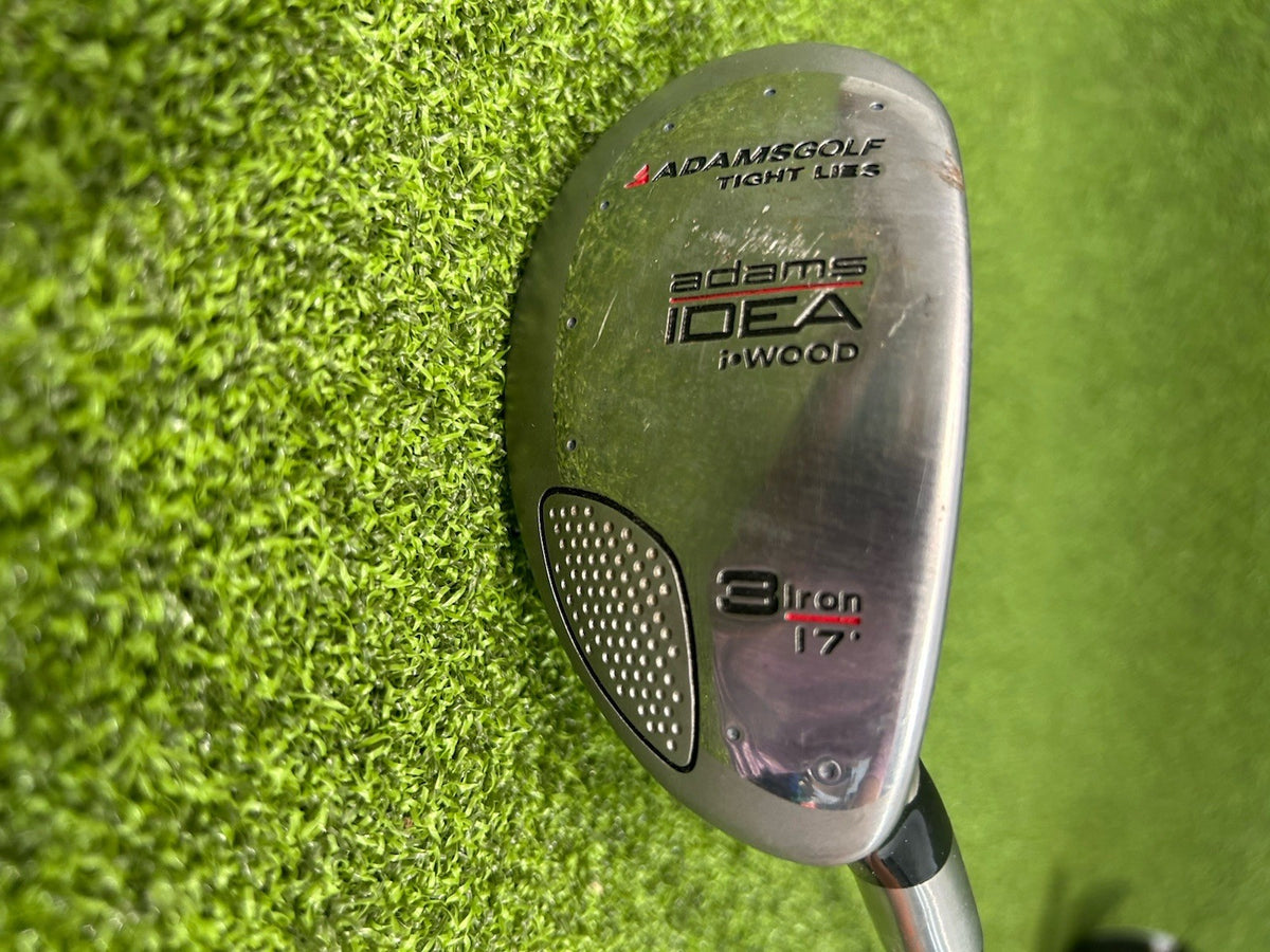 Adams IDEA iWood 3 Iron Hybrid 17 Degree Steel Shaft Lite Regular Flex