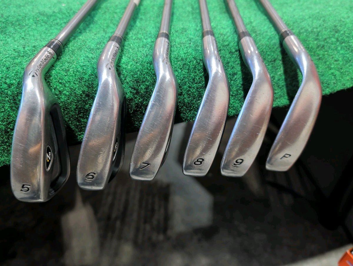 Taylormade Rac R7 XD 5-PW. Ultra lite 65g Stiff Flex. Right Handed