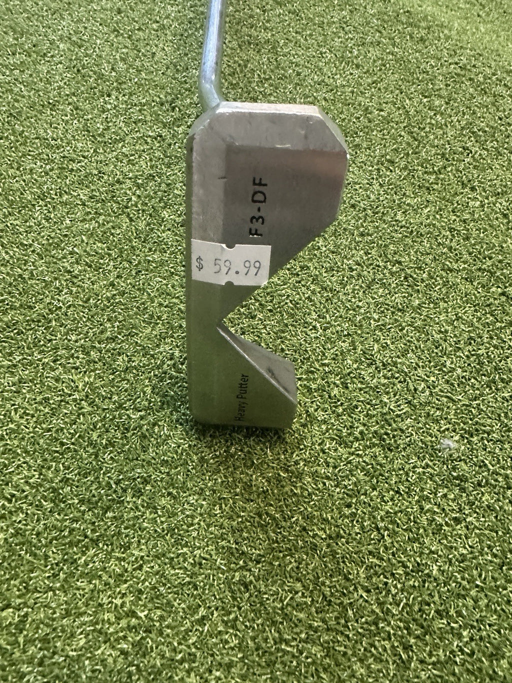 Boccieri Golf F3-D3 Heavy Putter 39” Counter Balance Super Stroke Flats 17 Grip