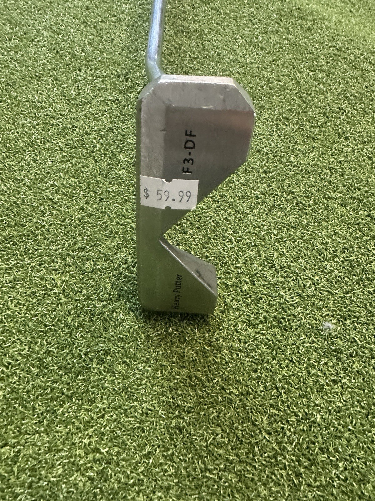 Boccieri Golf F3-D3 Heavy Putter 39” Counter Balance Super Stroke Flats 17 Grip