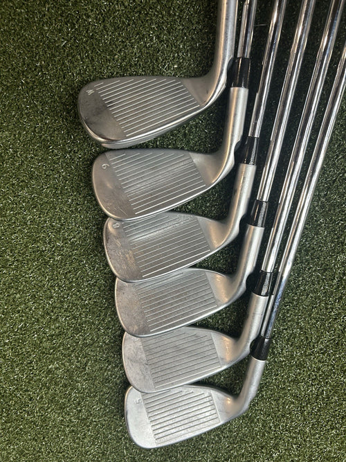Ping G400 White Dot Iron Set 5-PW UW AWT 2.0 Stiff Flex Steel RH