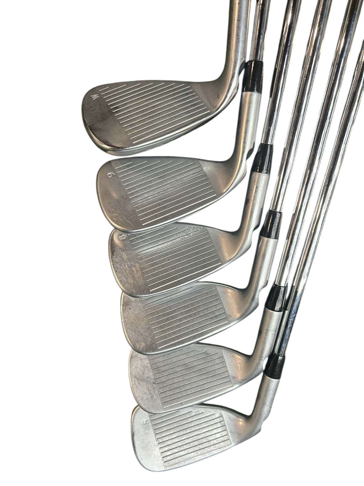 Ping G400 White Dot Iron Set 5-PW UW AWT 2.0 Stiff Flex Steel RH