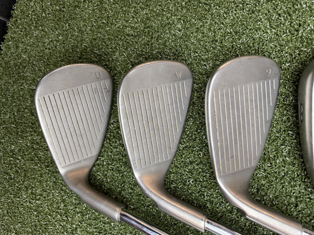 Ping G25 Green Dot Irons (4-G) With Stiff Shafts And MCC Grips
