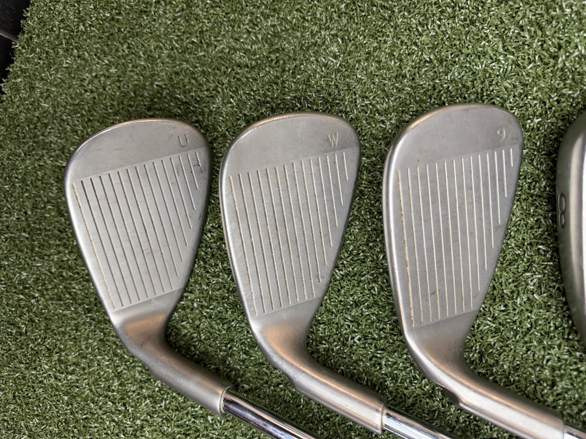 Ping G25 Green Dot Irons (4-G) With Stiff Shafts And MCC Grips
