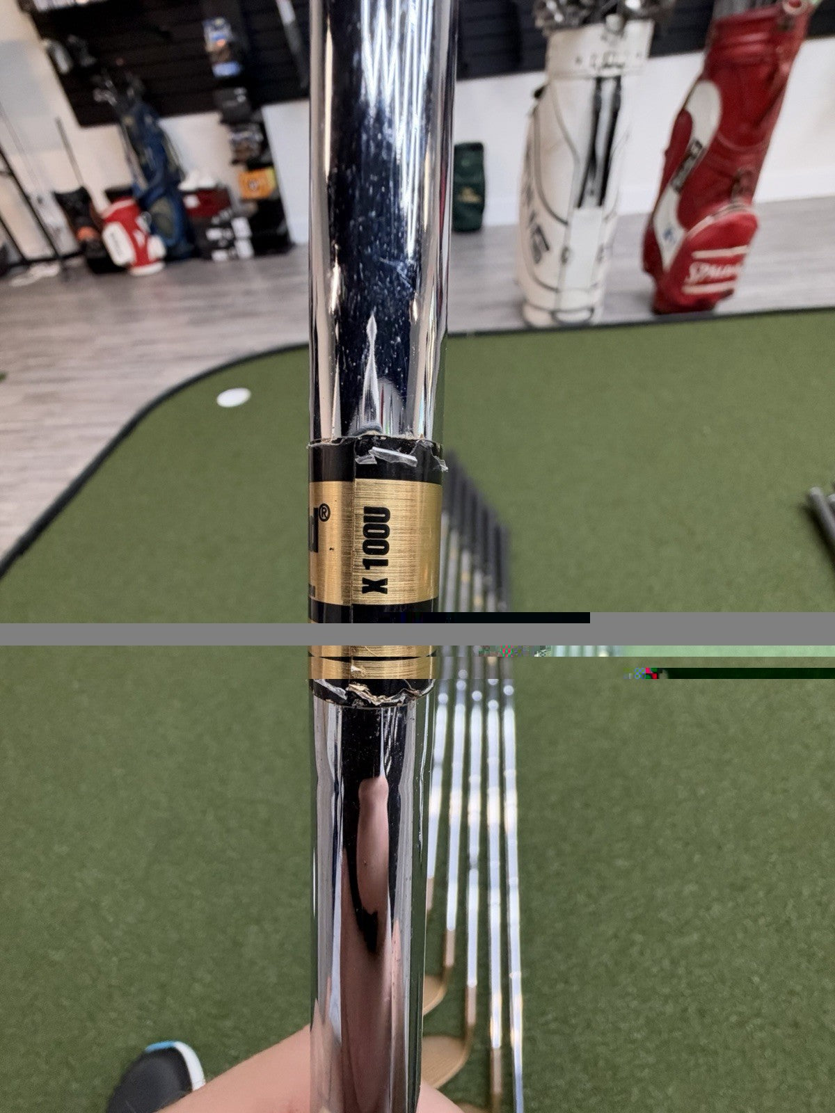 Ping Eye 2 Beryllium Copper Black Dot Iron Set (4-P) With Dynamic Gold X100U