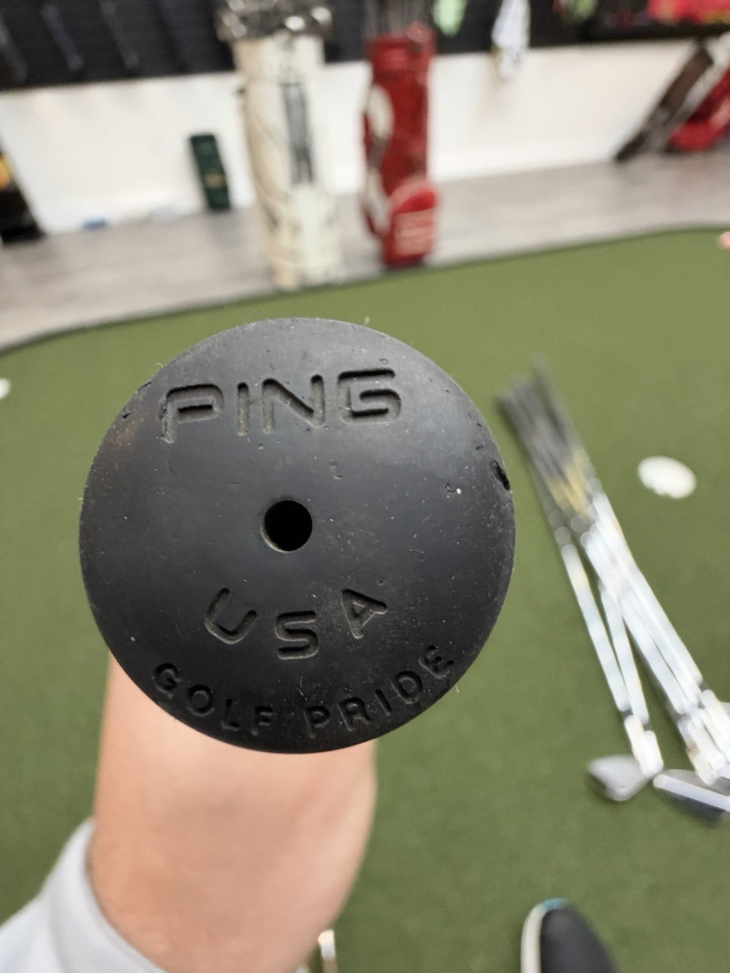 Ping Eye 2 Beryllium Copper Black Dot Iron Set (4-P) With Dynamic Gold X100U
