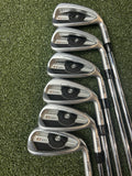 Ping G400 White Dot Iron Set 5-PW UW AWT 2.0 Stiff Flex Steel RH