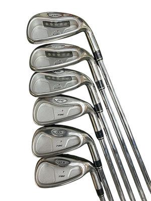 Taylormade RAC OS Irons Golf Clubs 5-PW Metal Regular Steel Mens RH