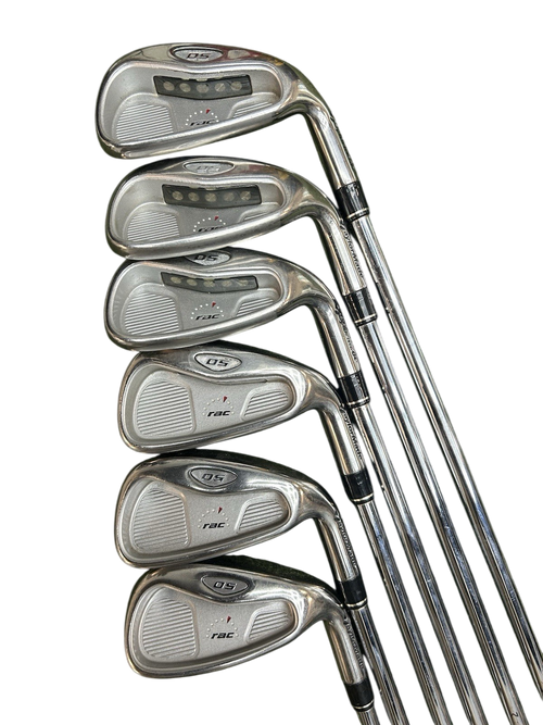 Taylormade RAC OS Irons Golf Clubs 5-PW Metal Regular Steel Mens RH