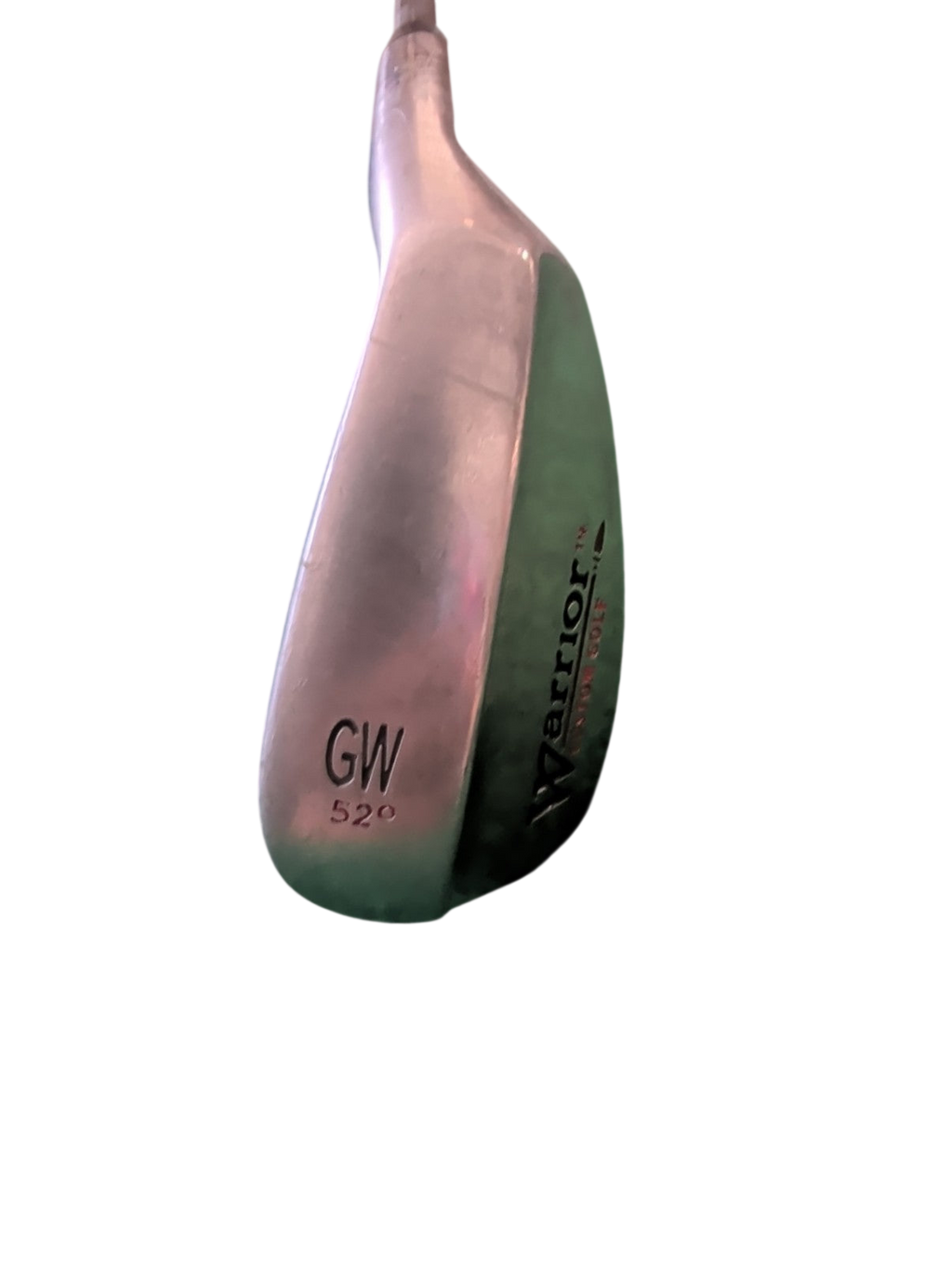WARRIOR CUSTOM GOLF Gap Wedge GW 52* Golf Club Steel Shaft RH