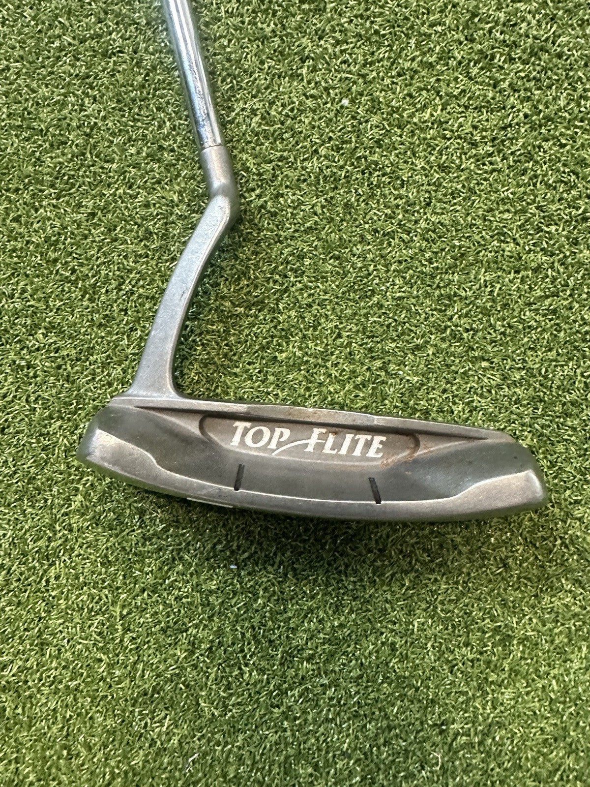 TOP FLITE TF-1 Putter Steel Shaft Face Balanced Milled Face  35"