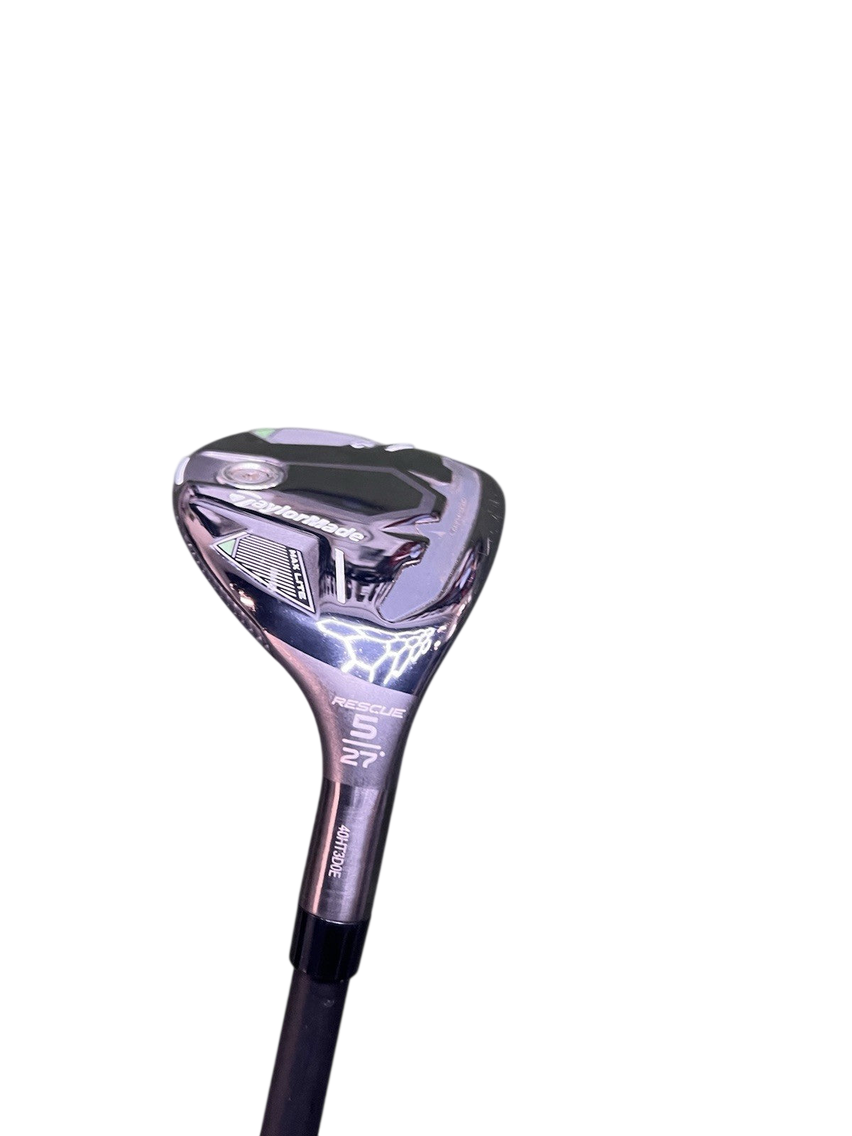 TaylorMade Qi35 Max Lite Rescue 5 Hybrid RH 27° Vanquish 5 R2 Senior Flex Shaft