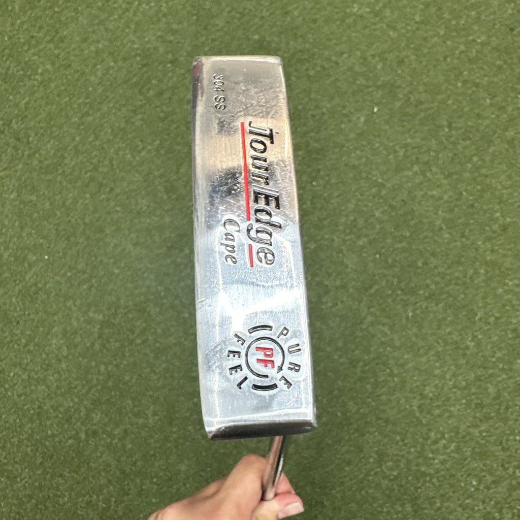 Tour Edge Pure Feel Cape 304 SS Blade Putter Right Hand 35”