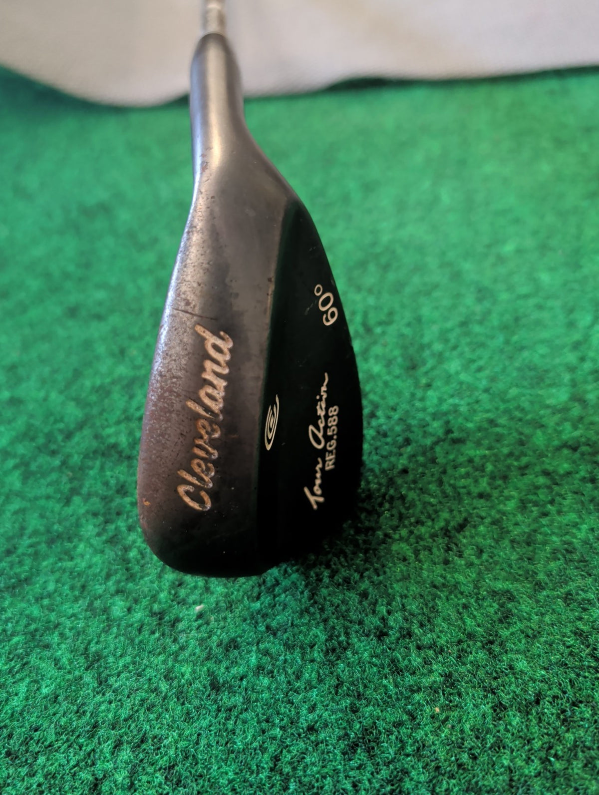 Cleveland Tour Action REG. 588 Gun Metal Lob Wedge 60°, Wedge-flex Steel, MRH