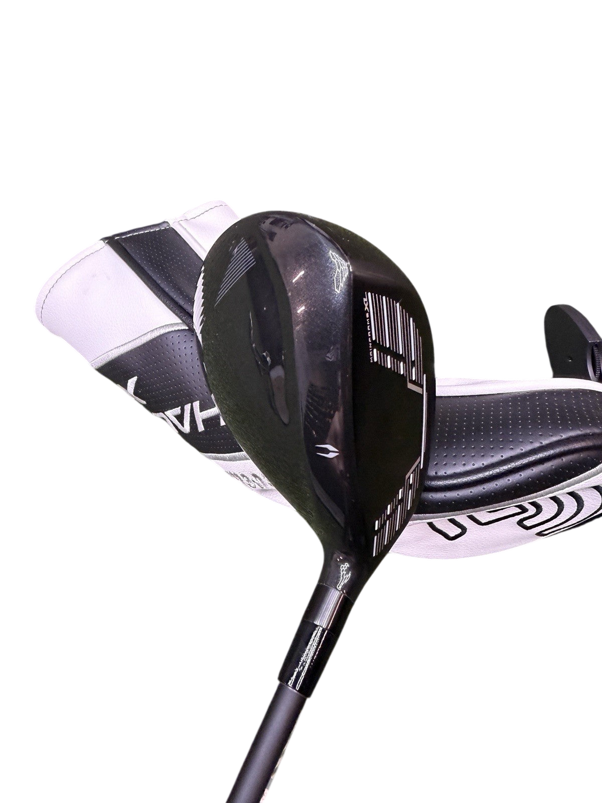 Left Hand Cleveland Halo XL 18* 5 Wood Reg Flex Cypher 5.5 50 Gram Mint