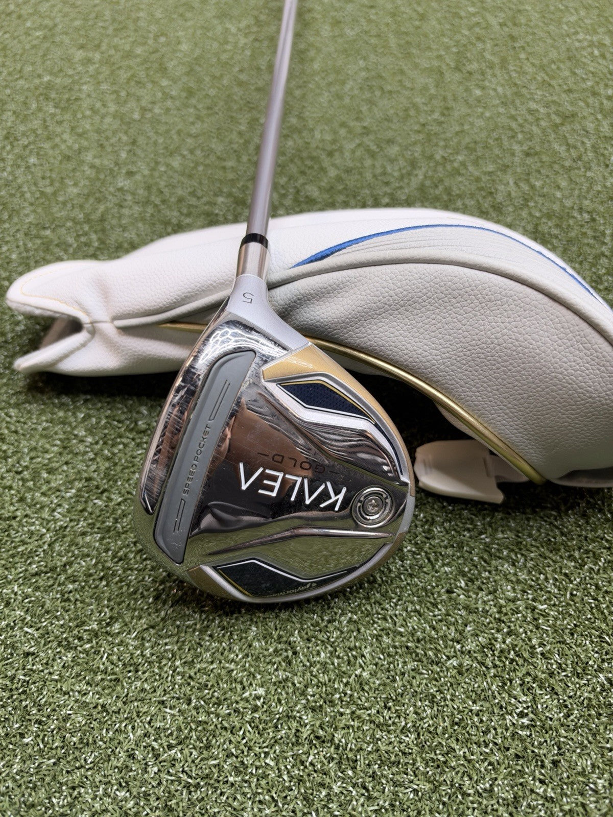 Taylormade Kalea Gold 5 Wood With 40g Ladies Flex