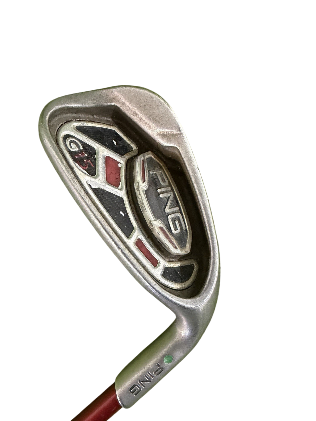 Used Right Handed Ping G15 9 Iron Green Dot Regular Flex Graphite Golf Club