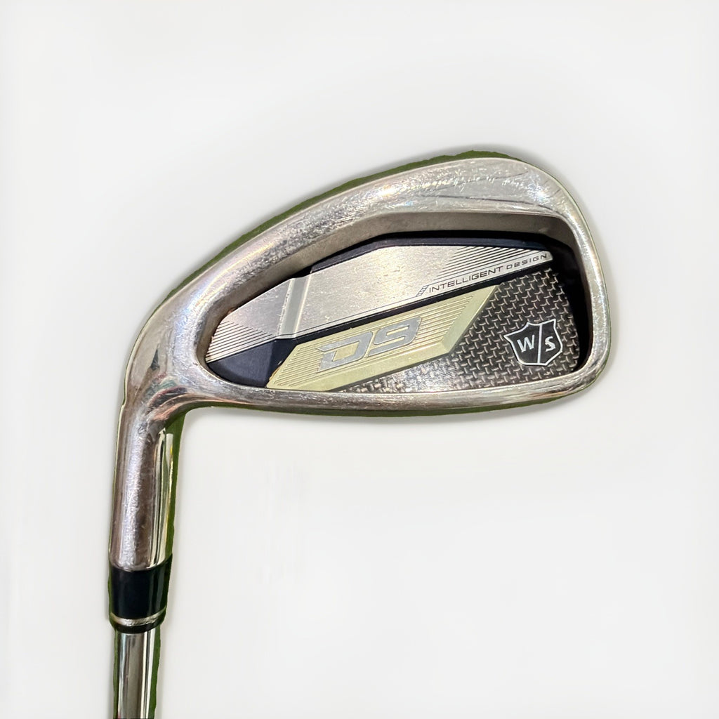 Wilson D9 6 Iron Single Club Left Handed Regular Flex KBS Max Ultralite Shaft