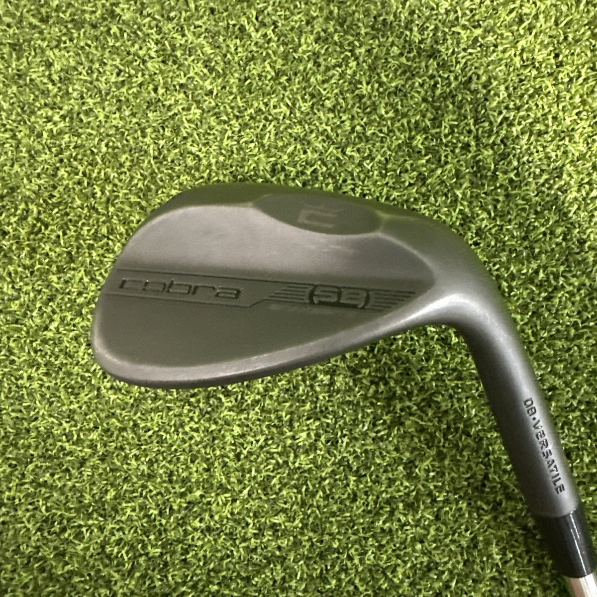 Cobra King SB Black Qpq Wedge 58 Deg KBS Hi-Rev 2.0 125 Gram Stiff Shaft RH