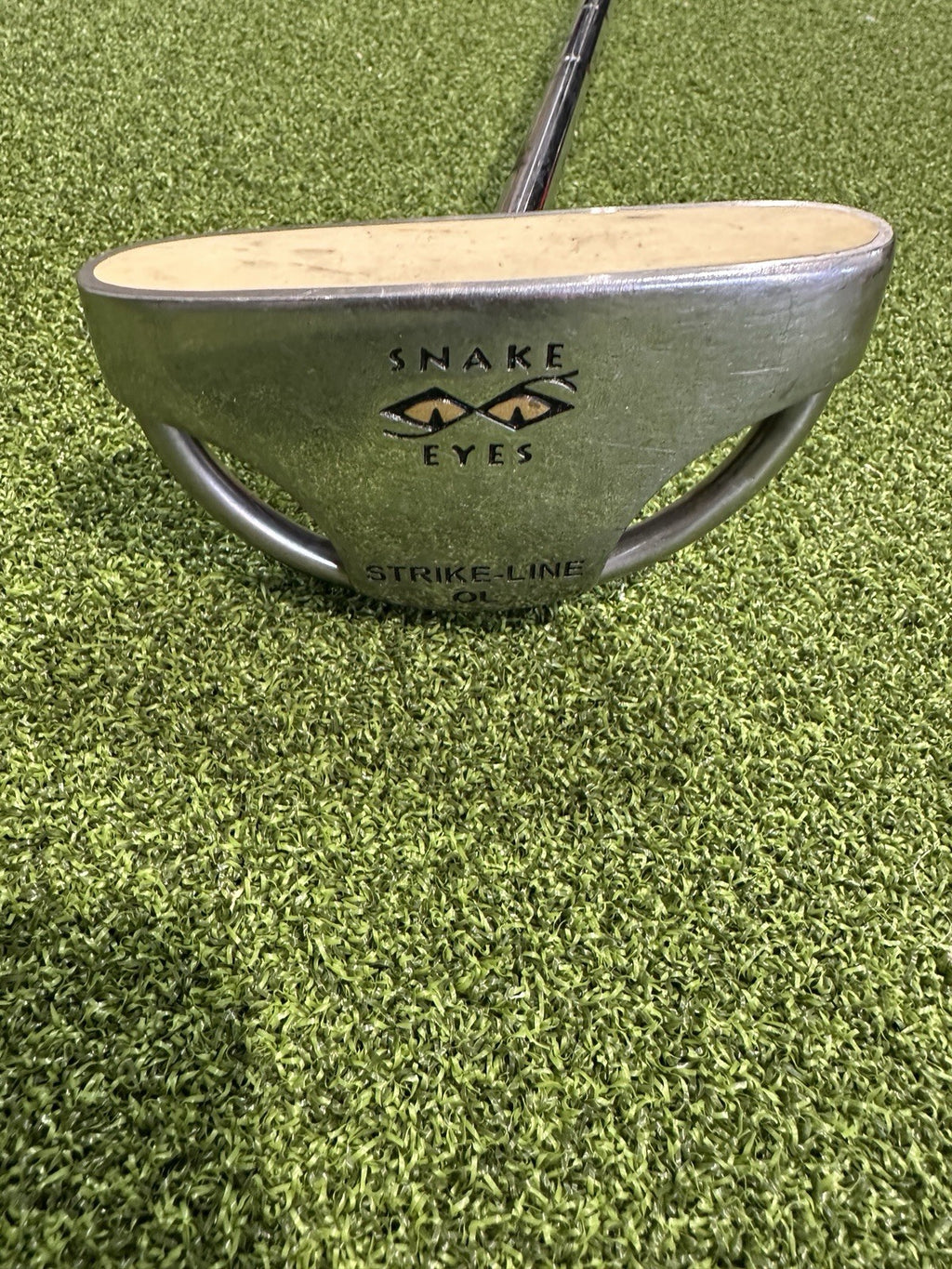 Snake Eyes Strike-Line OL 34” Right Hand Mallet Putter 