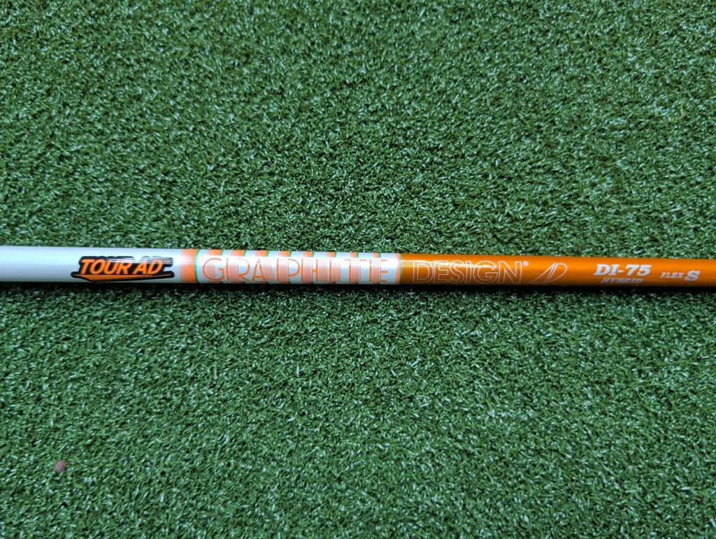 Tour AD Graphite Design  DI-75 Hybrid Shaft. Stiff Flex . TaylorMade Adapter