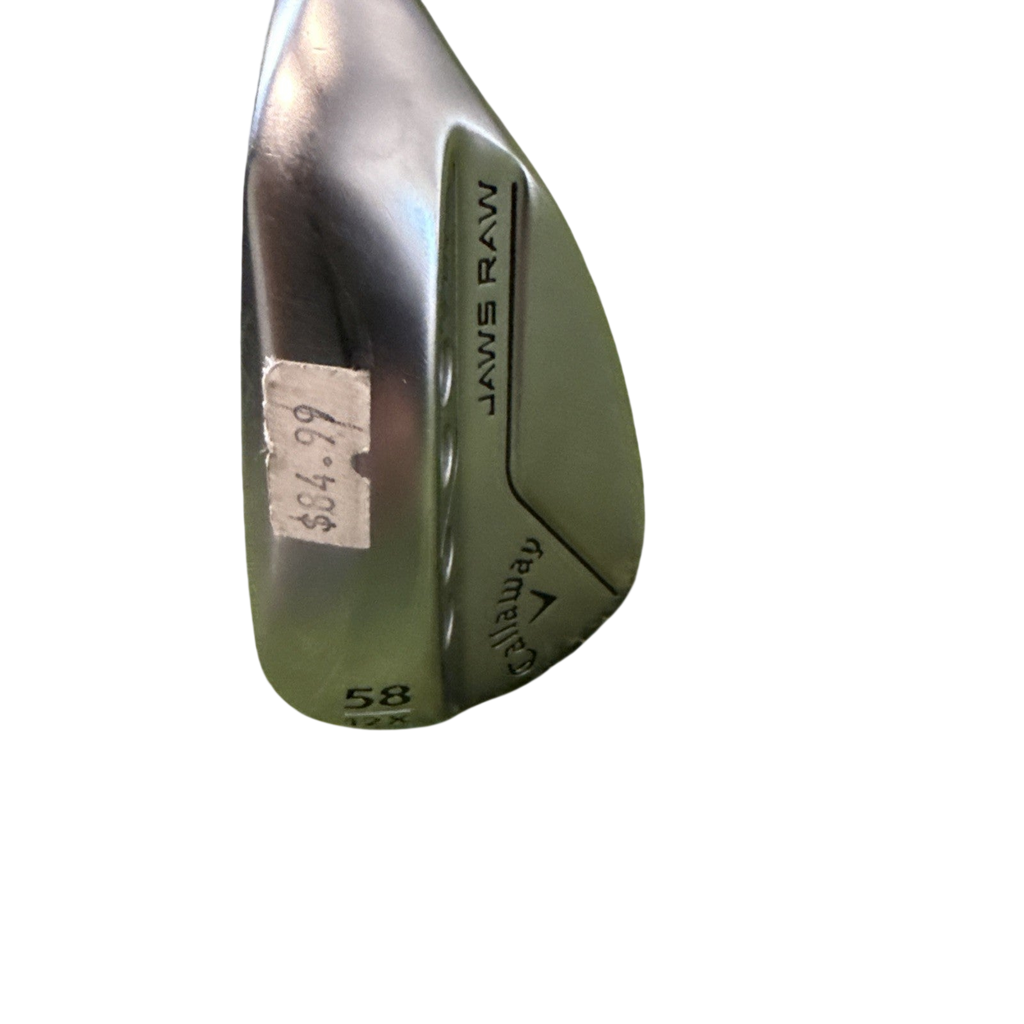 Callaway Jaws Raw 58° Wedge Right Hand Wedge Flex 