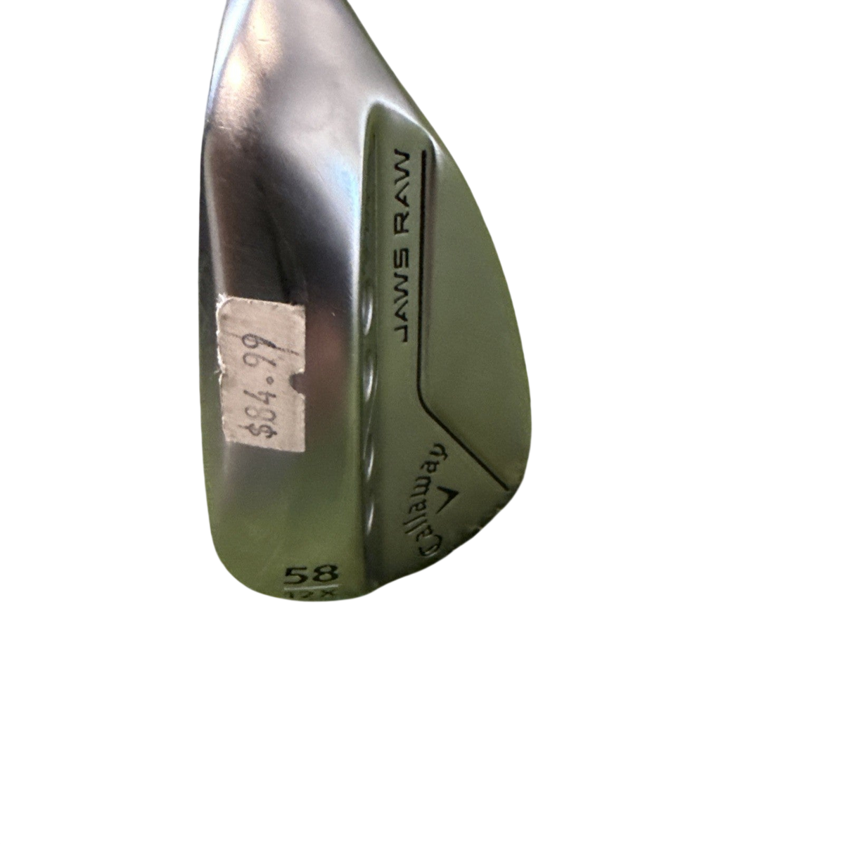 Callaway Jaws Raw 58° Wedge Right Hand Wedge Flex 