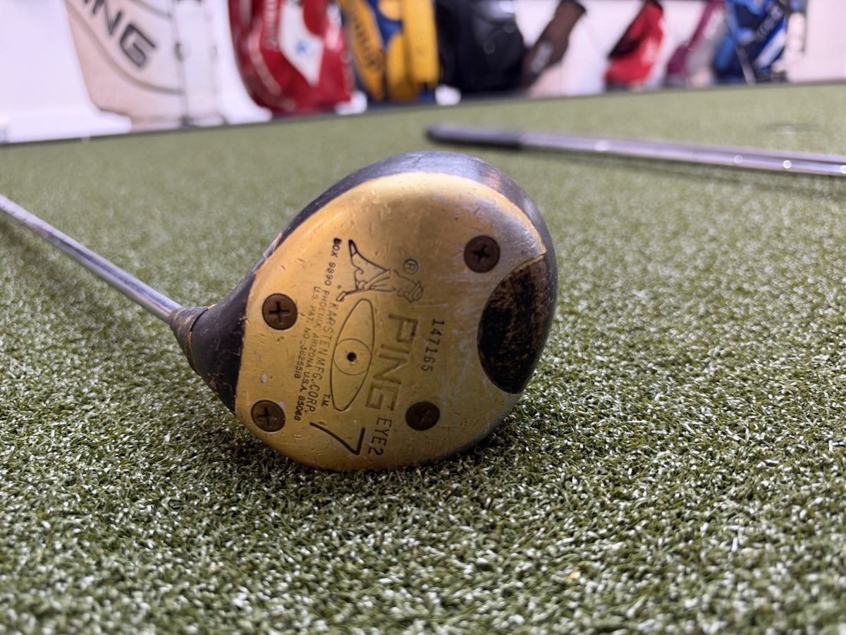 Ping Eye 2 Black Dot 7 Wood With Stock Ping KT-M Shaft