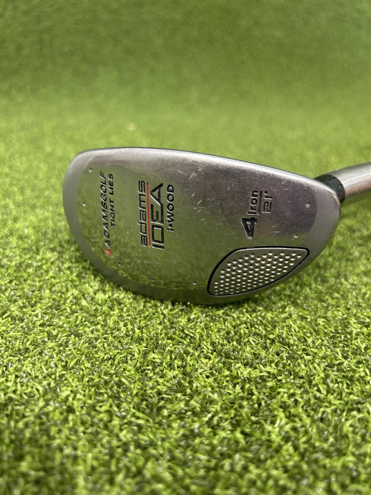 Adams Idea i-Wood 4 Iron 21° Hybrid Aldila Supershaft Graphite RH