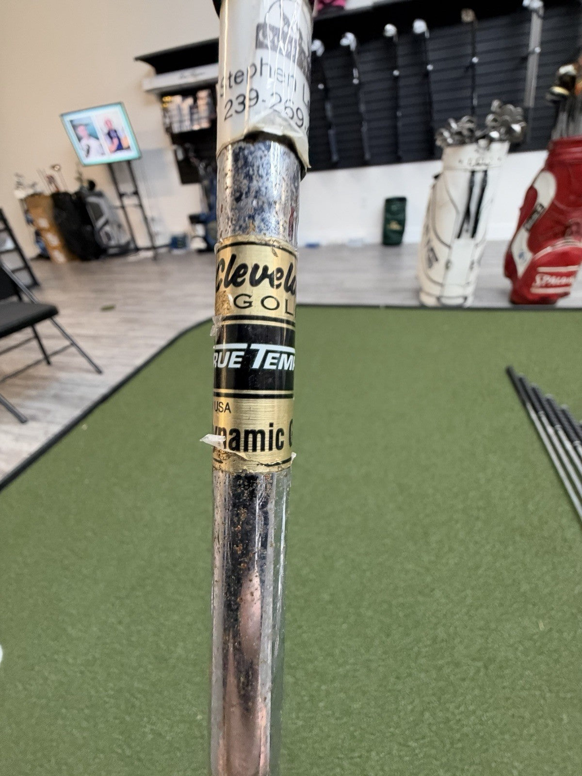 Cleveland Tour Action 900 60* Wedge With Dynamic Gold Stiff Shaft 