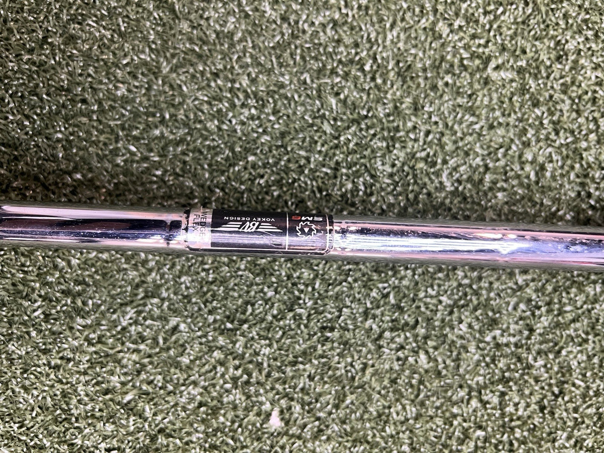 Titleist Vokey SM6 52 Degree F Grind With Stock Wedge Flex Shaft 