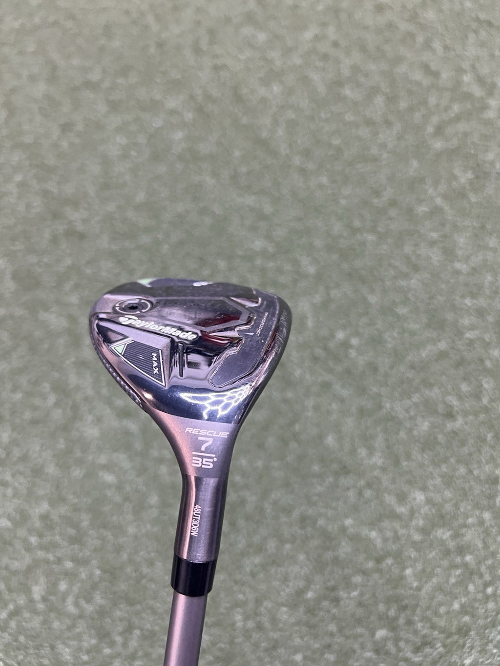 Taylormade Qi35 Max 7 Hybrid With Fujikura Air Speeder 60 Stiff Shaft 
