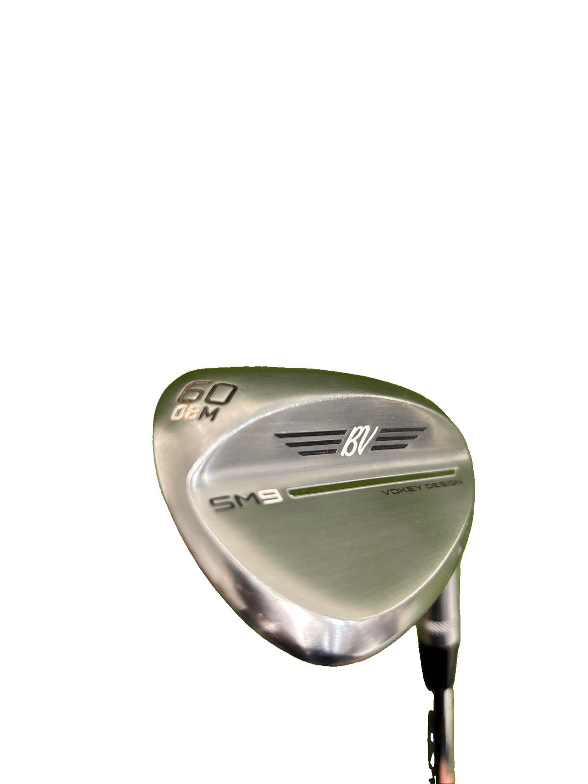 Titleist Vokey SM9 Chrome 60*/8* Bounce M Grind Vokey Sm9 Wedge Flex Shaft RH