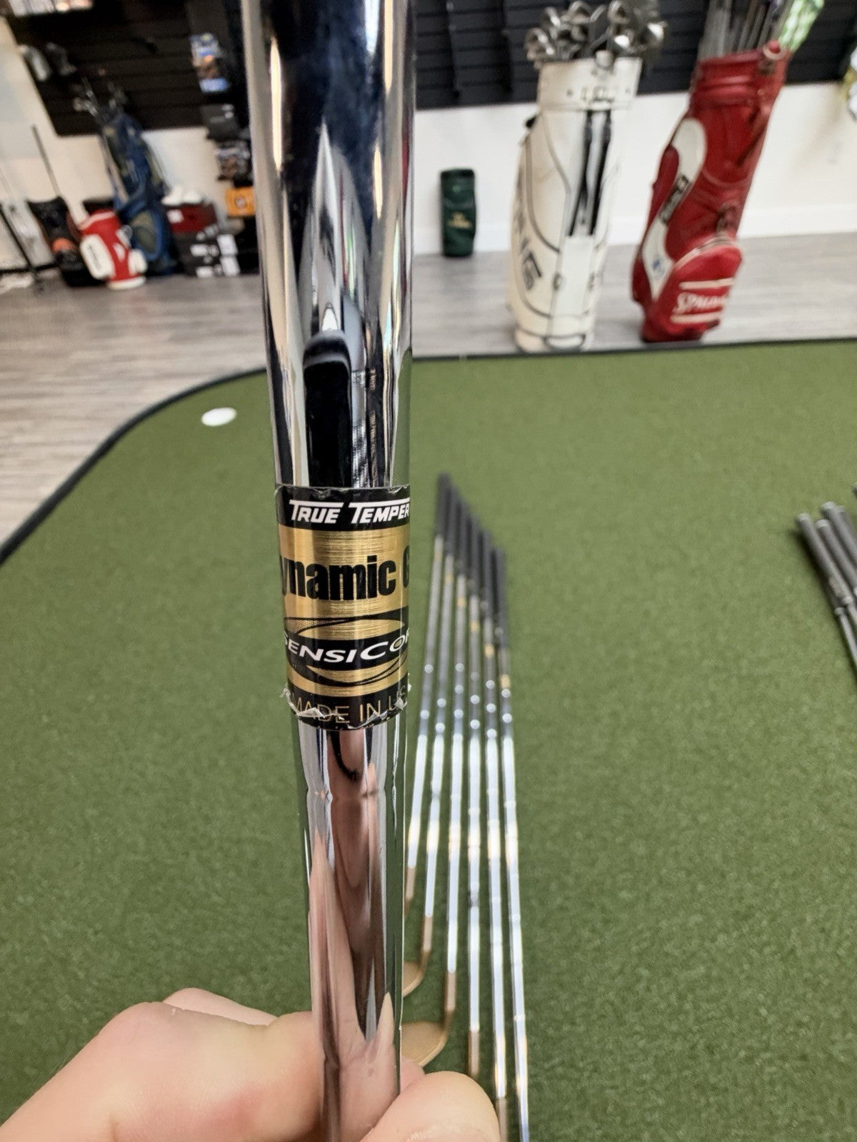Ping Eye 2 Beryllium Copper Black Dot Iron Set (4-P) With Dynamic Gold X100U
