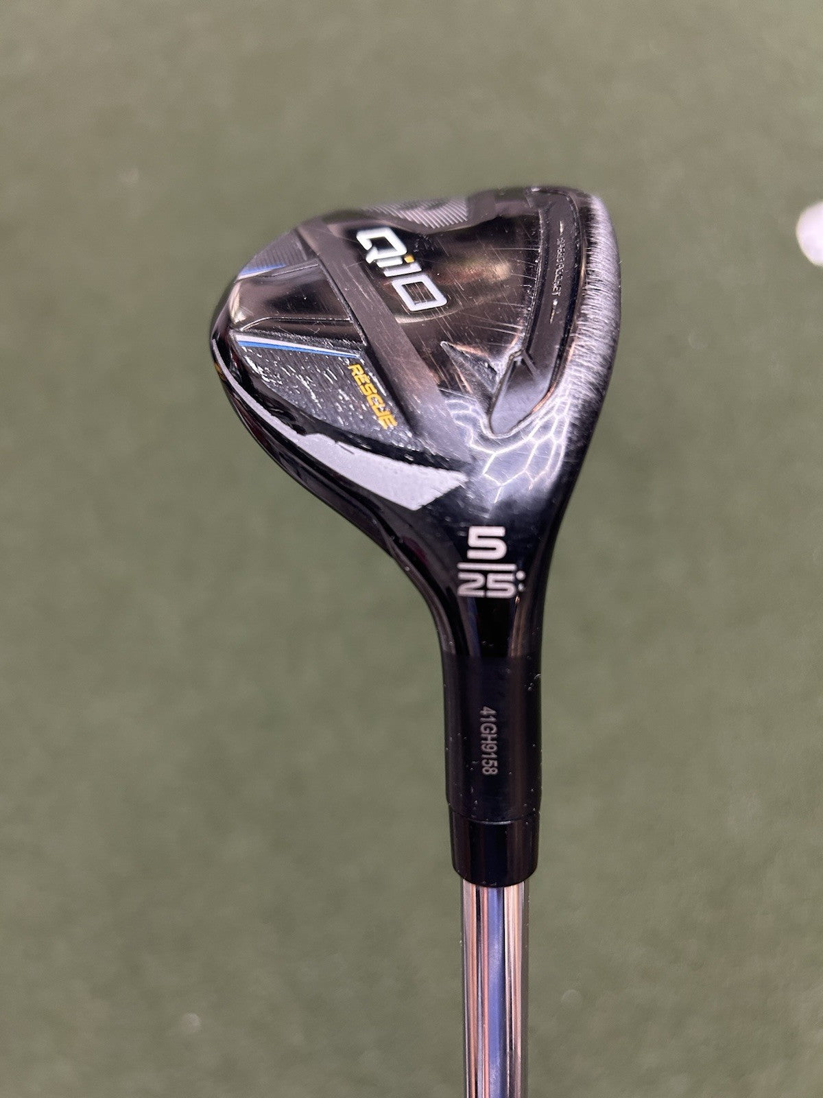 Taylormade| Qi10| 5 Hybrid| 25*| KBS Max MT 85 Grams| Regular Flex| RH
