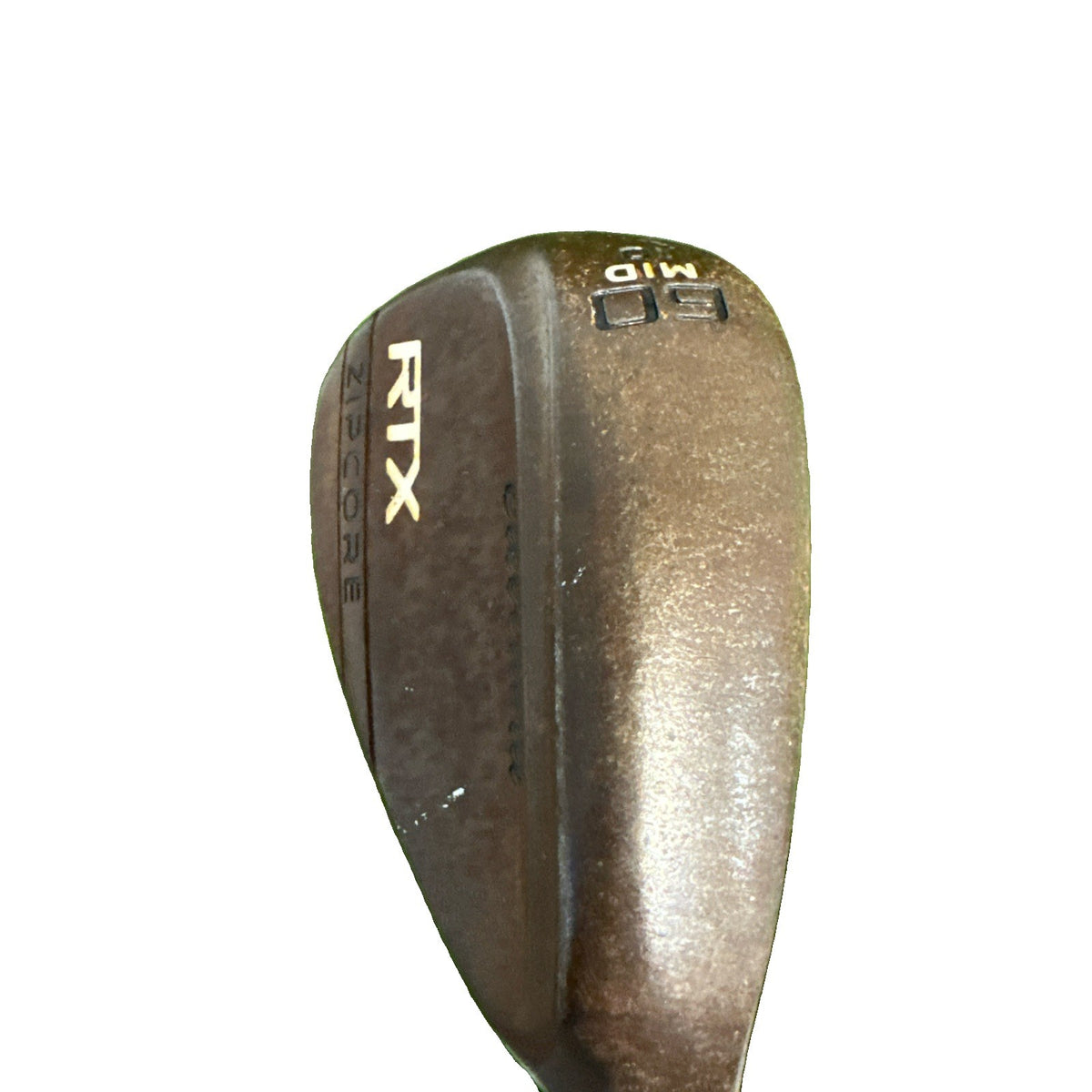 Cleveland Rtx Zipcore Raw Finish 60* Mid Wedge Nippon Modus 120 Stiff Shaft RH