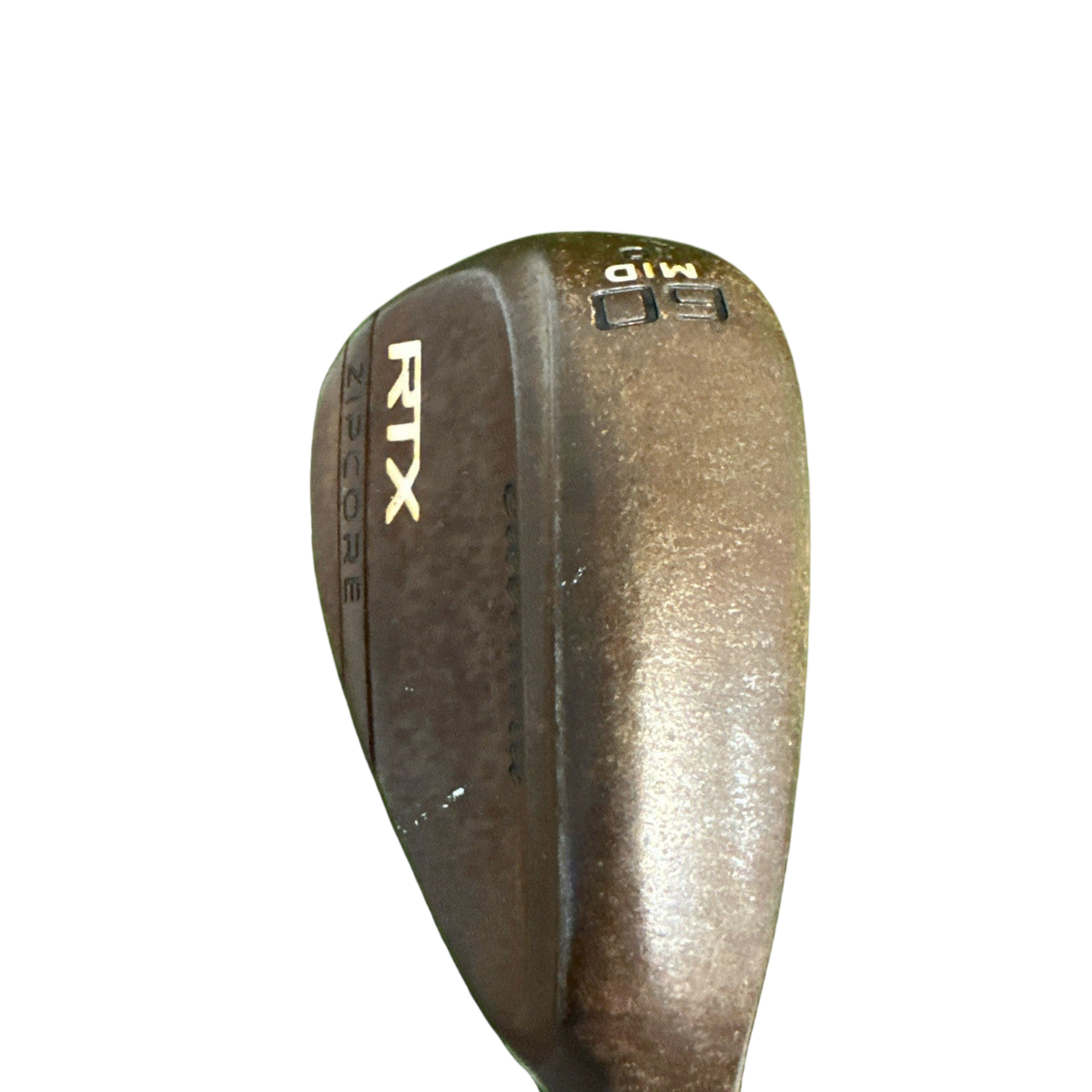 Cleveland Rtx Zipcore Raw Finish 60* Mid Wedge Nippon Modus 120 Stiff Shaft RH