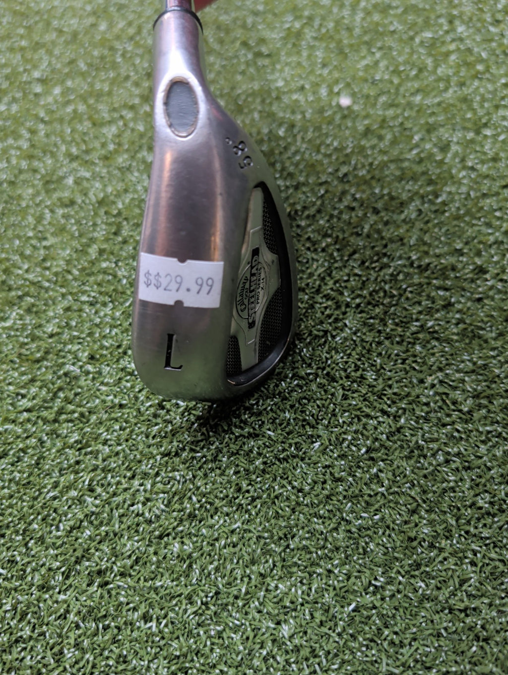 Callaway Steelhead X-14 Lob Wedge 58°. Wedge Flex. Right Handed