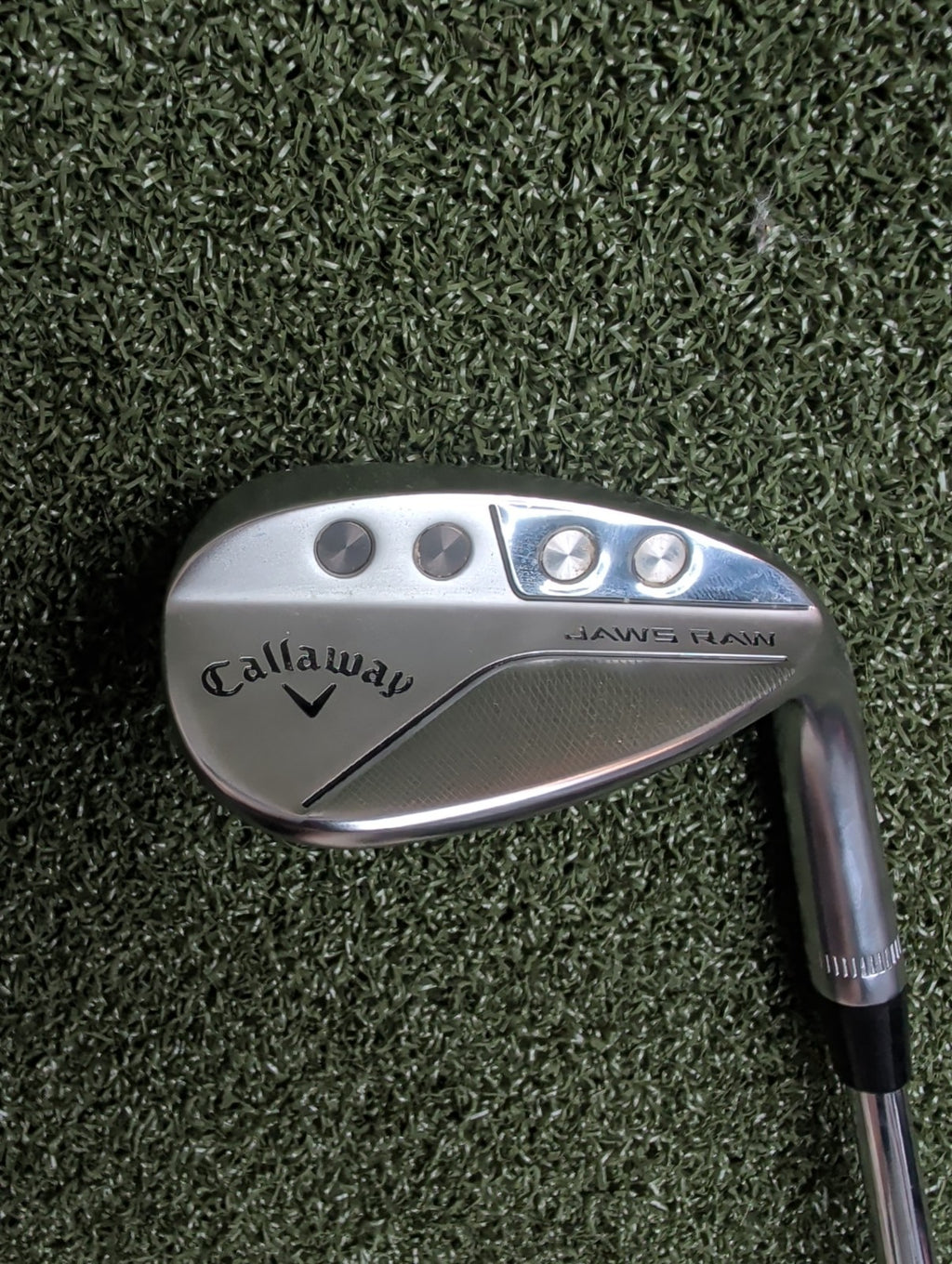 Callaway Jaws Raw 60° 8Z. Wedge Flex. Dynamic Gold Spinner. Right Handed