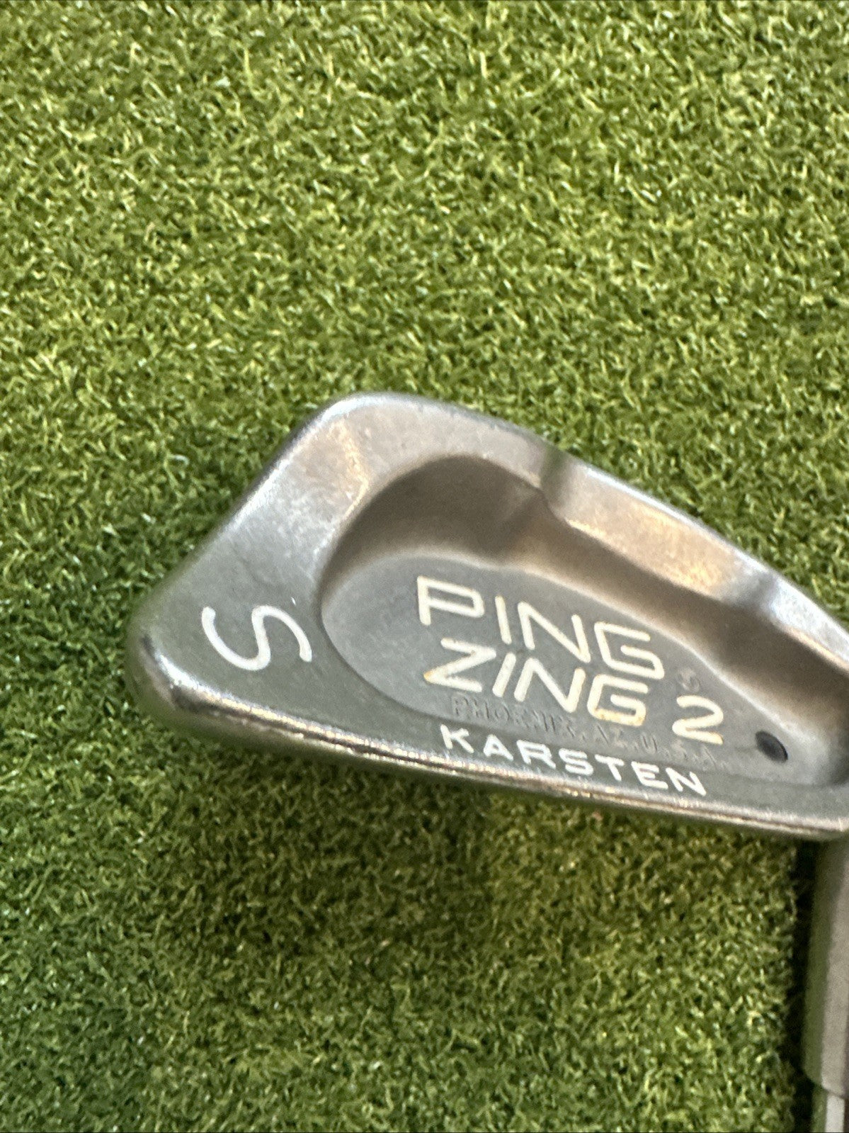 Ping Sing 2 Sand Wedge Right Hand Regular Flex Black Dot 