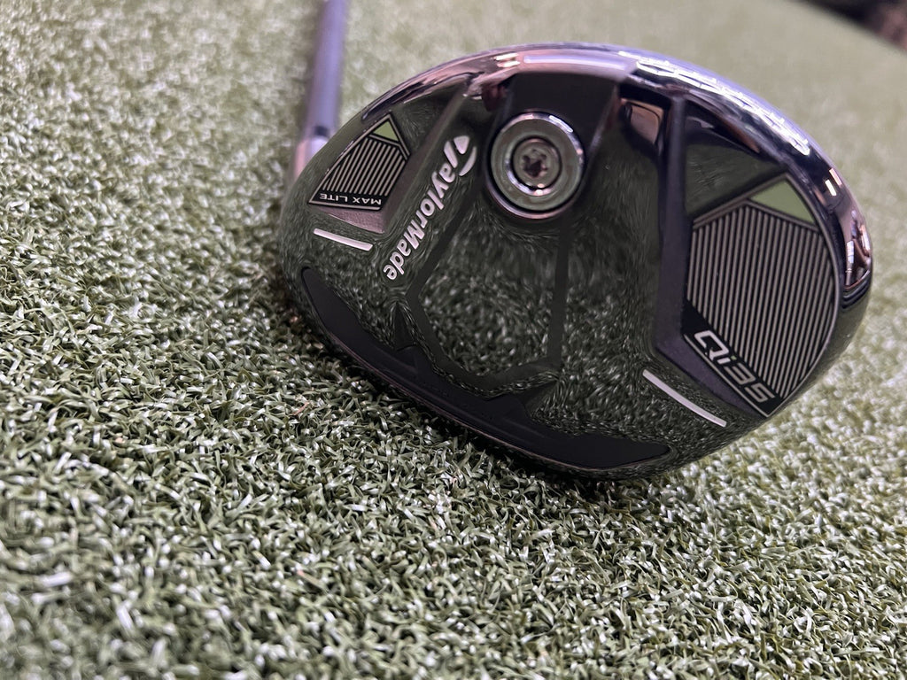 TaylorMade Qi35 Max Lite Rescue 6 Hybrid RH 31° Vanquish 5 R2 Senior Flex Shaft