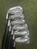 Left Handed Srixon ZXiR 6-PW,AW Iron Set - Mitsubishi Chemical 105 Stiff Shafts