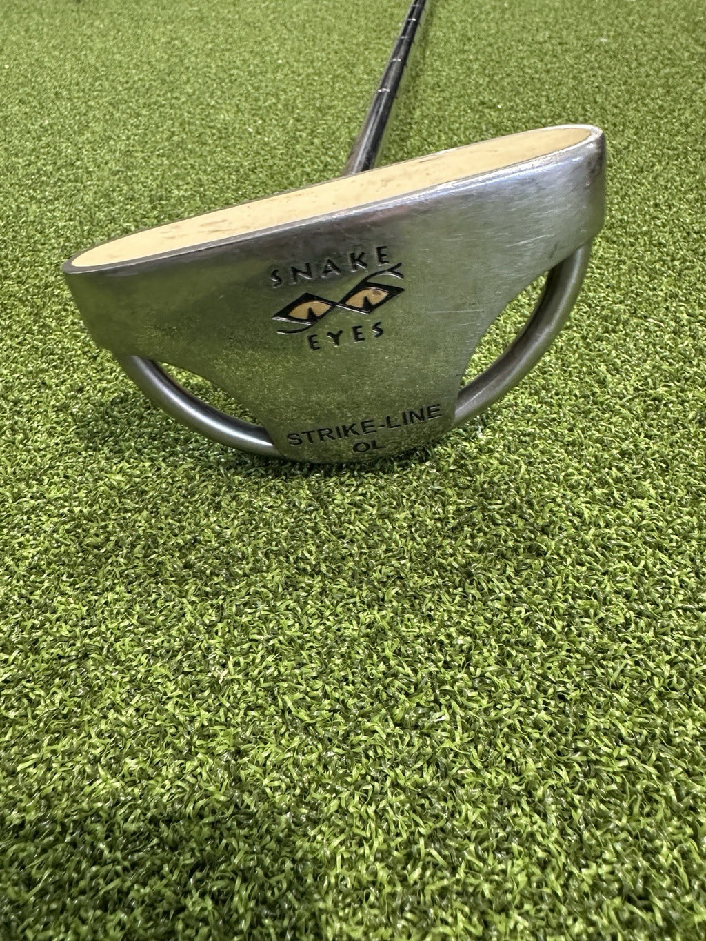 Snake Eyes Strike-Line OL 34” Right Hand Mallet Putter 