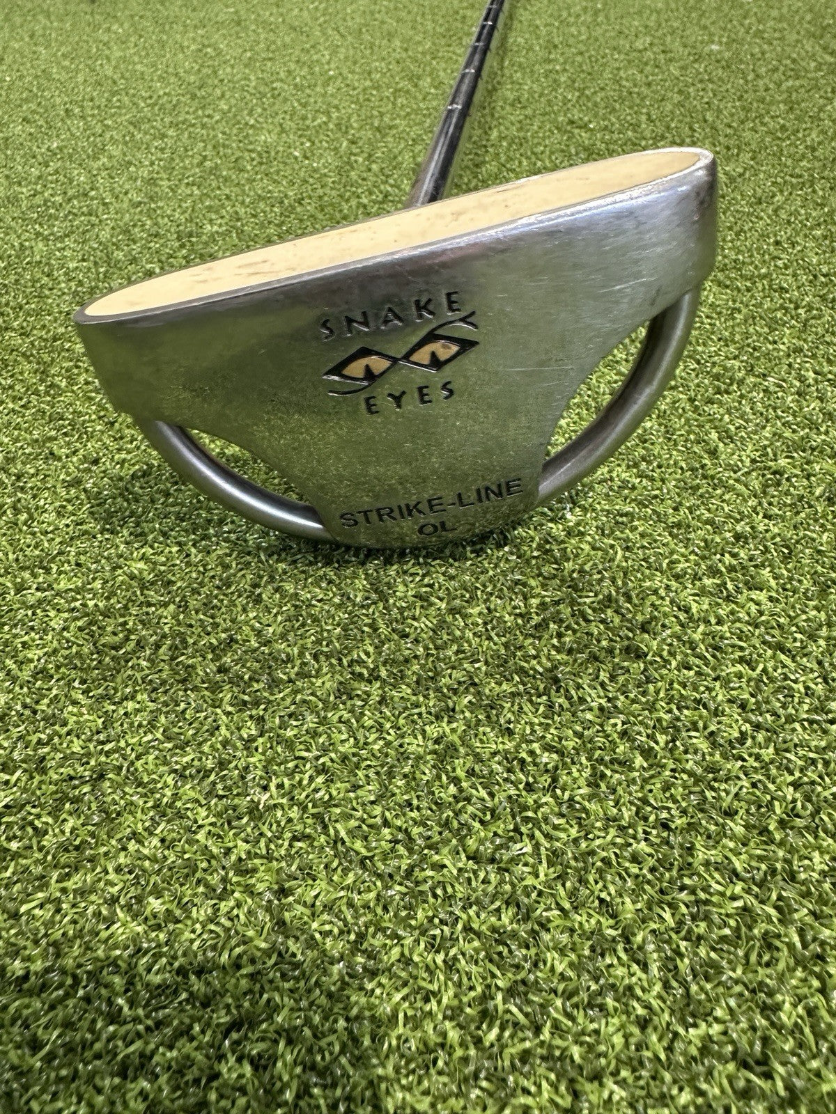Snake Eyes Strike-Line OL 34” Right Hand Mallet Putter 