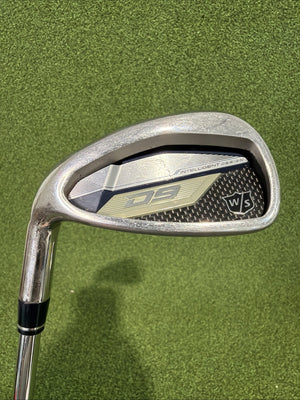 Wilson D9 9 Iron Only Left Handed Regular Flex KBS Max Ultralite Shaft