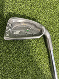 PING ISI 4 Iron - Green Dot - RH - Regular Flex JZ Steel Shaft - PING Grip